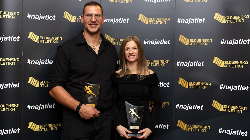 Шутей и Чех са "Атлети на годината" в Словения за 2025 г.