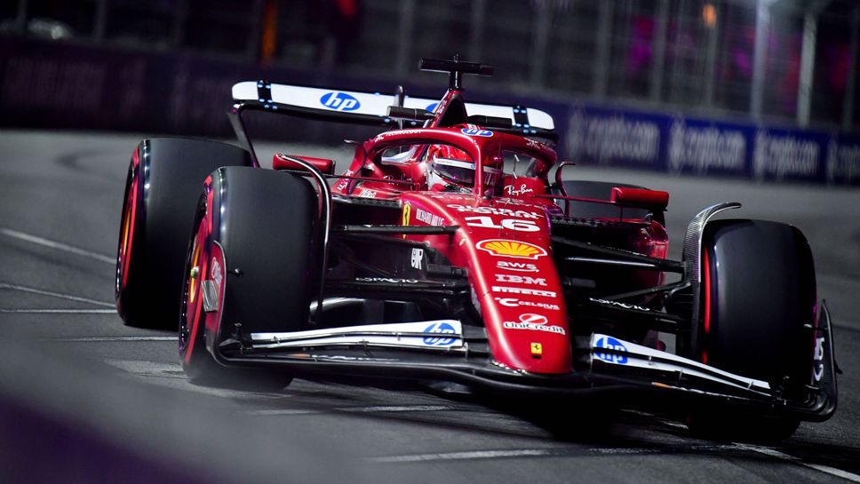 Шарл Леклер се размина без наказание след тренировките в Лас Вегас