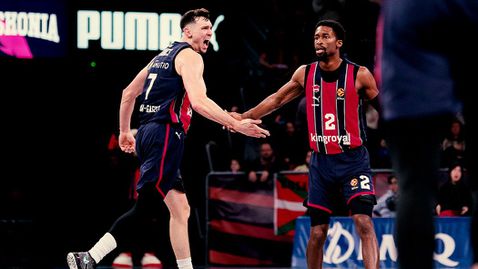 Баскония помете Байерн, Болоня надигра Макаби