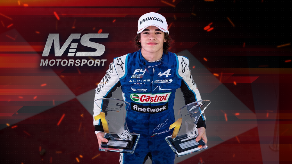 Sportal Motorsport: Никола Цолов доминира в испанската Формула 4