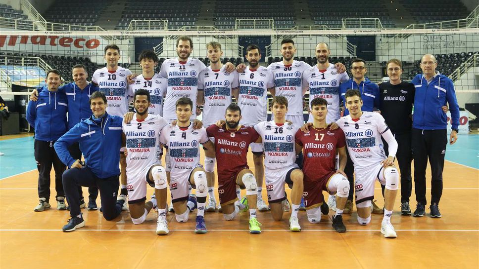 Матей Казийски и Милано без проблем напред за Купата на CEV