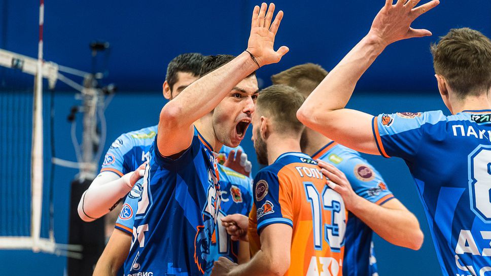 Аспарух Аспарухов и Кузбас с нова драматична победа в Русия