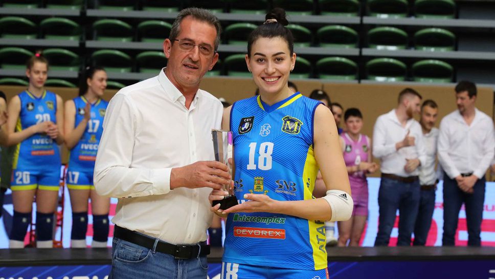 Волейболистката на Марица Силвана Чаушева стана майка за първи път