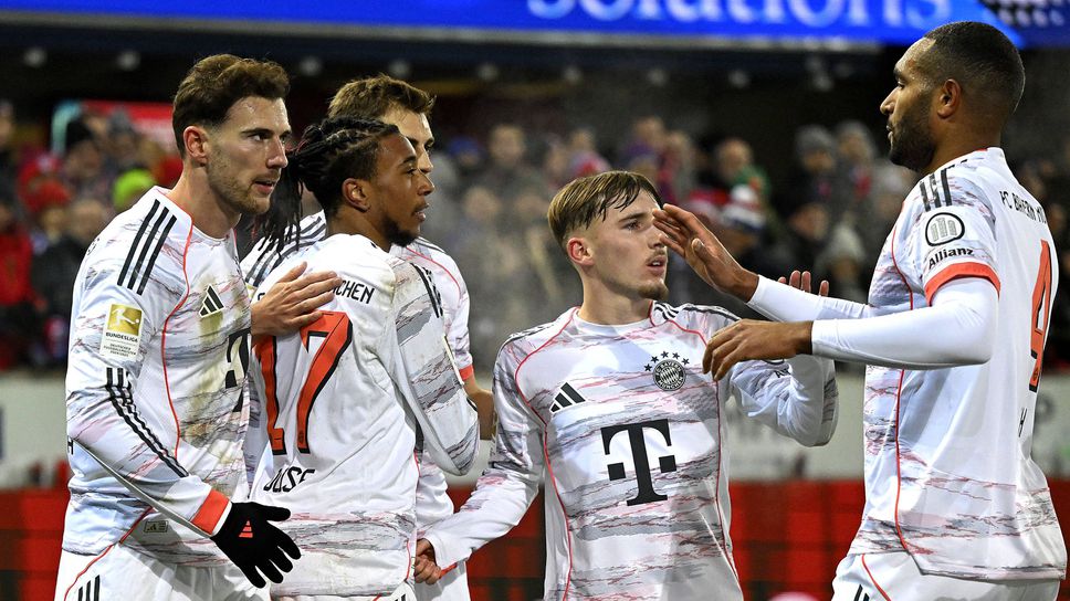 Байерн завърши годината с убедителна победа