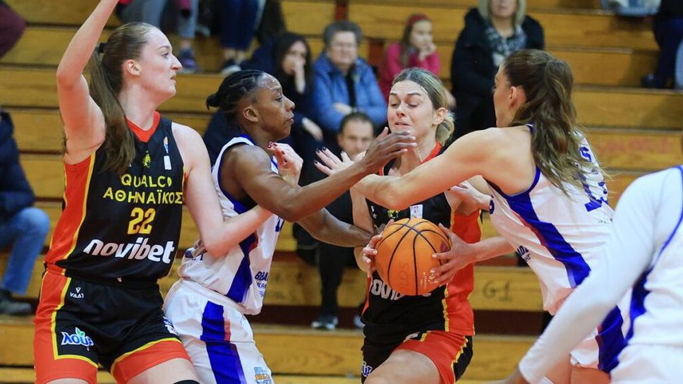 Националната Борислава Христова и гръцкият й клубен отбор Атинайкос отстъпиха