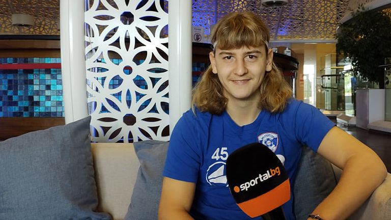 Офанзивният футболист на даде интервю пред камерата на Sportal TV.