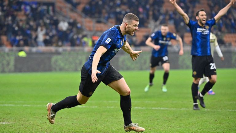  Джеко зарадва Интер против отслабения Венеция с гол в 90-ата минута 