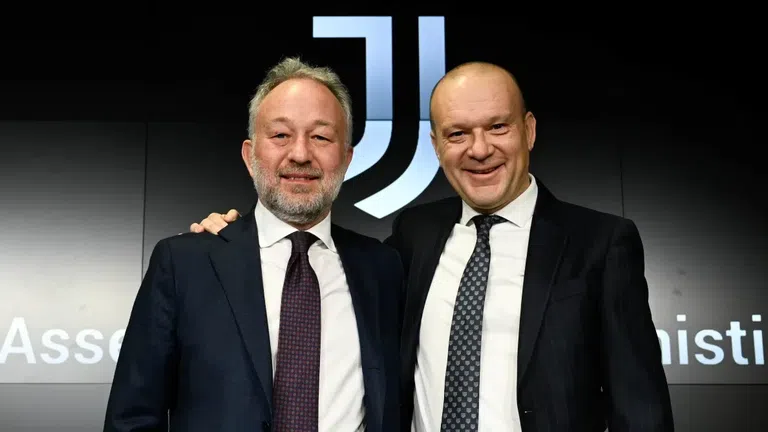 Ден преди двубоя на Ювентус срещу Аталанта новите шефове на