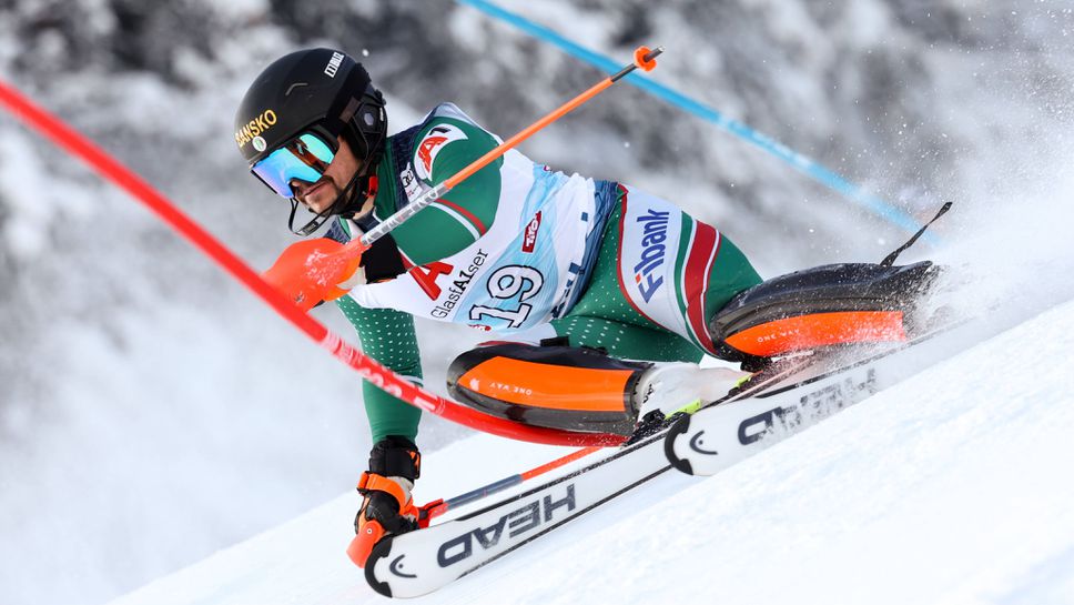 Алберт Попов се класира за втория манш на слалома от Световната купа по ски алпийски дисциплини в Шамони