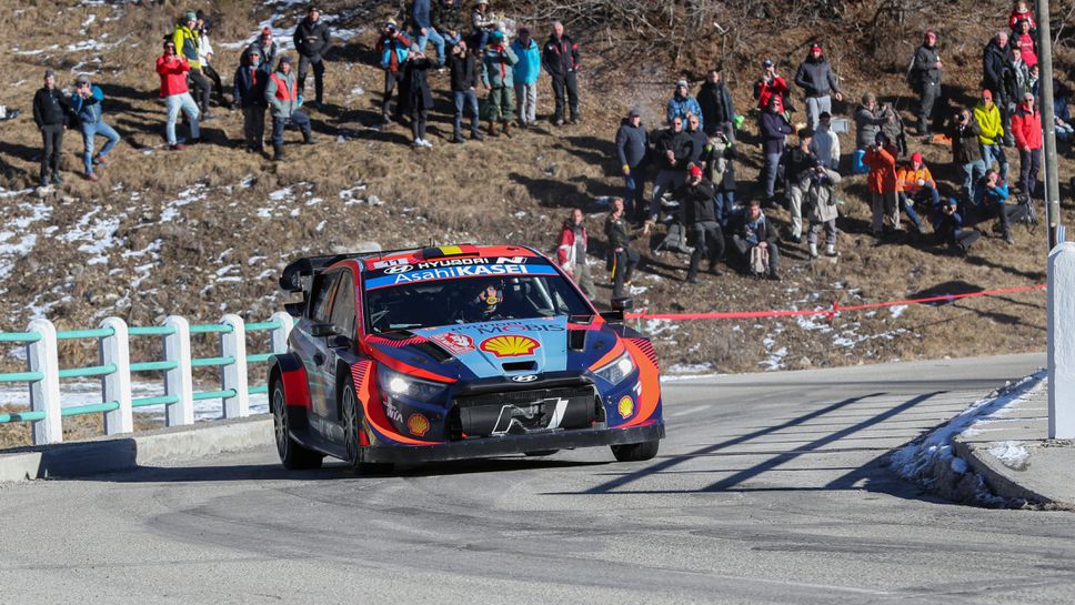 В Хюндай не се притесняват от темпото на Тойота в Монте Карло