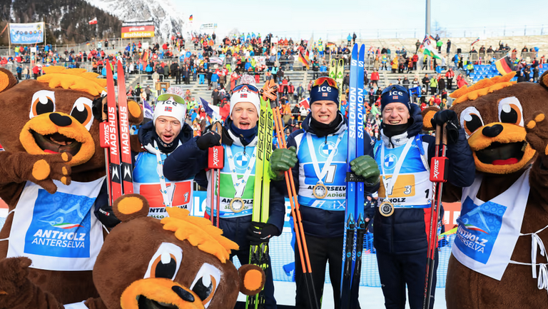 Олимпийският шампион Норвегия спечели и четвъртата щафета на 4 по