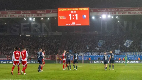  Два клуба поддържаха Унион (Берлин) в борбата за анулация на служебната победа на Бохум 