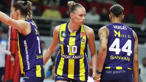 Елица Атанасийевич, Христина Вучкова и Фенербахче завършиха с 6 от 6 в групите на ШЛ