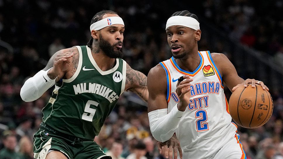 С 40 точки на Шей Гилджъс Алекзандър Оклахома Сити Тъндър