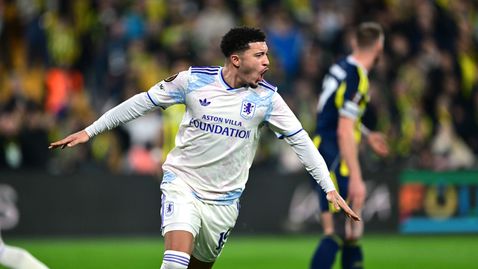 Астън Вила се класира за 1/8-финалите на Лига Европа след успех в Истанбул, Санчо с първи гол