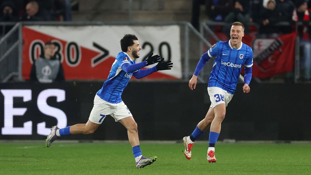 И без феновете си Генк удари Утрехт и подсигури мястото си в плейофите