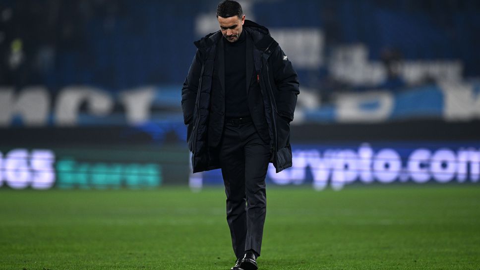 Наставникът на АталантаРафаеле Паладино беше силно ожесточен след домакинската загуба