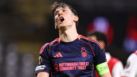  Нотингам Форест самичък се провали в Брага след пропусната дузпа и автогол 