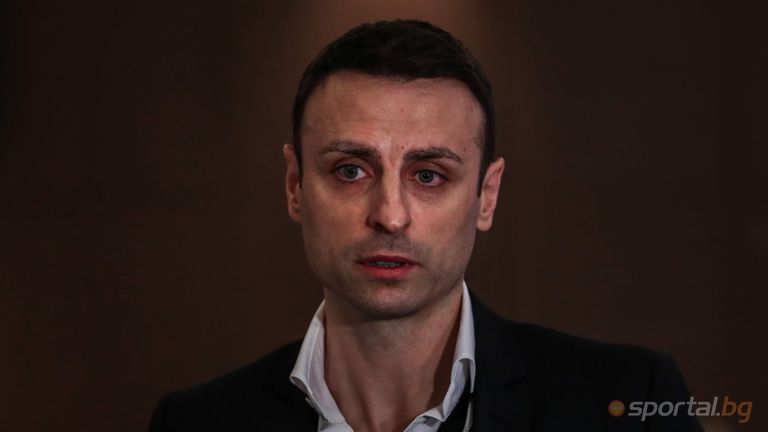 Кандидатът за президент на БФС Димитър Бербатов и екипът му