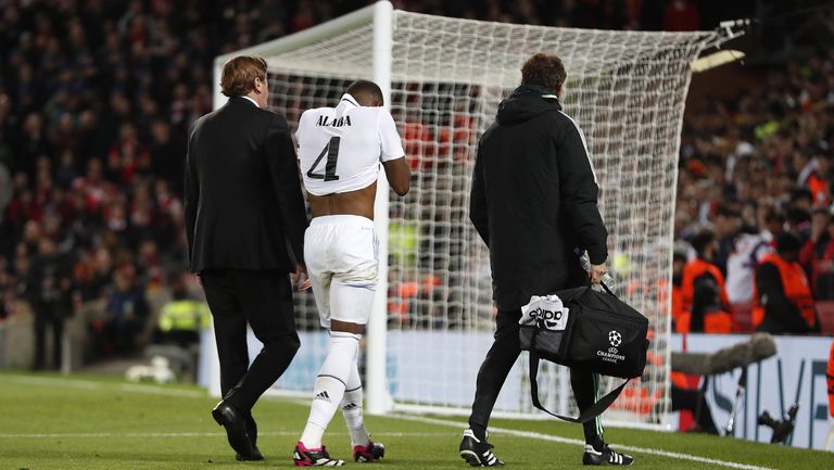 Защитникът на Реал Мадрид Дейвид Алаба ще пропусне идното дерби