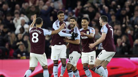 Астън Вила обърна Челси в атрактивен двубой, Асенсио и Рашфорд са големите герои