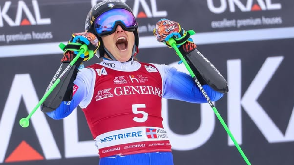 Триумф за Федерика Бриньоне в гигантския слалом в Сестриерe
