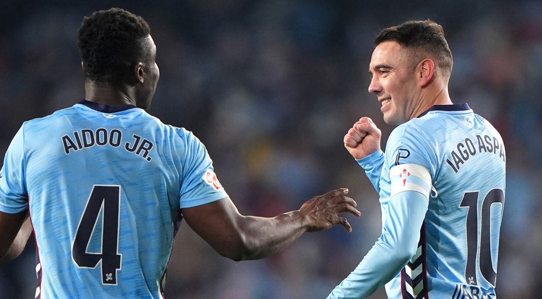 38-годишният Яго Аспас докара Селта на позиция за евротурнирите