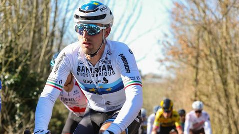 Сърцето на европейския шампион по колоездене Сони Колбрели спряло да бие