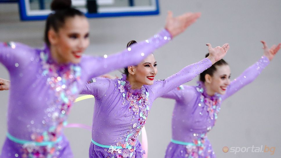 Новият ансамбъл с демонстративни изпълнения на "София къп"