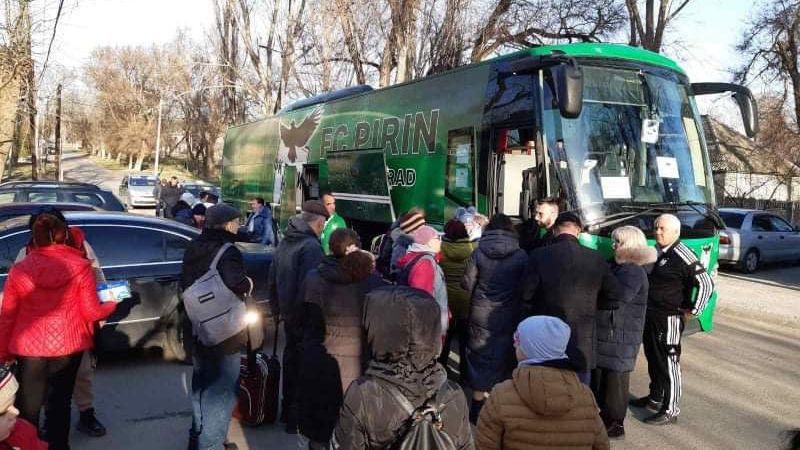 "Автобусът на надеждата" на Пирин (Благоевград) пристигна успешно в украинския град Болград