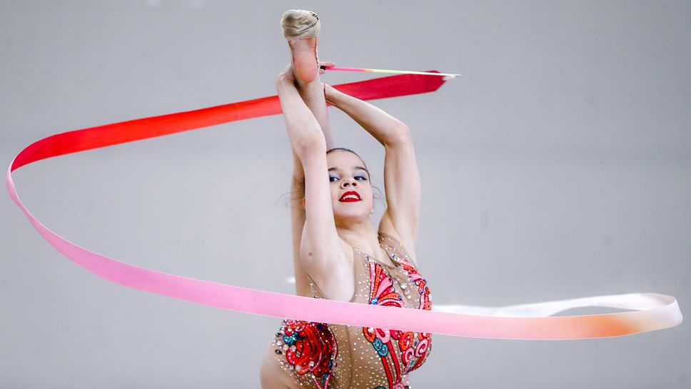 Първо контролно на ансамбъла по художествена гимнастика