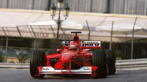 Продава се шампионски болид на Шумахер от 2000 година