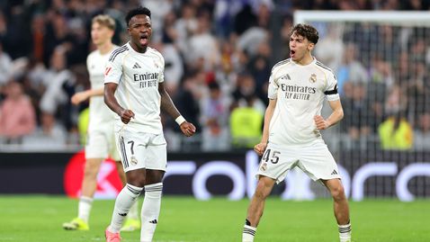 Реал Мадрид не се предава, два гола на Винисиус подчиниха Атлетико