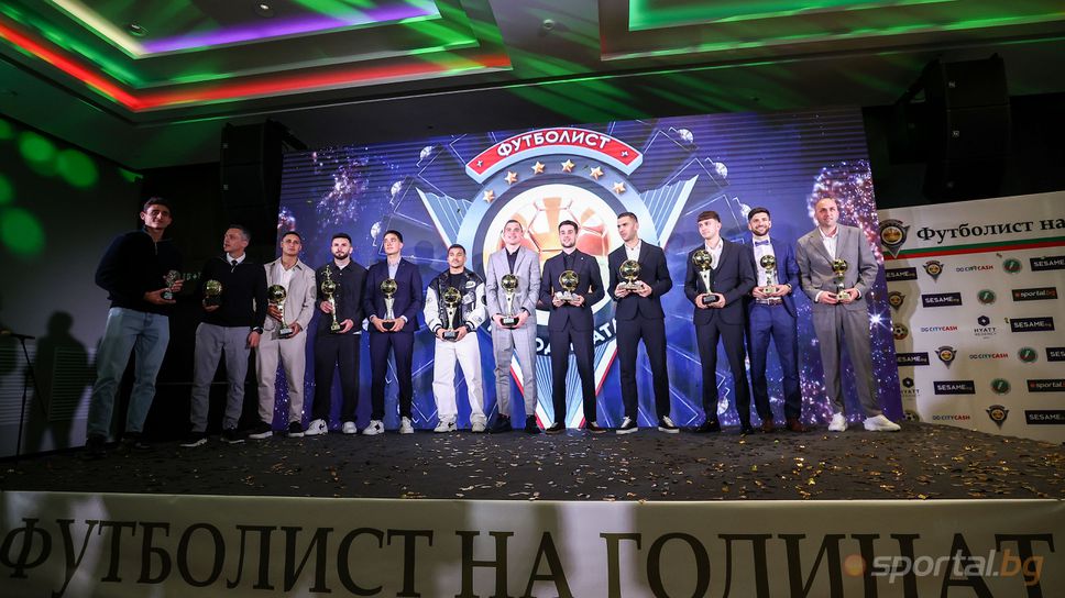 Пълни резултати от 65-ата анкета "Футболист на годината"