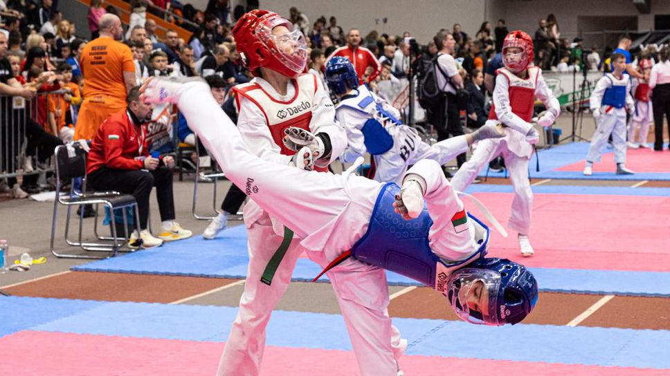 Българските таекуондисти спечелиха най-много медали на „Рамус София Оупън“ 2026
