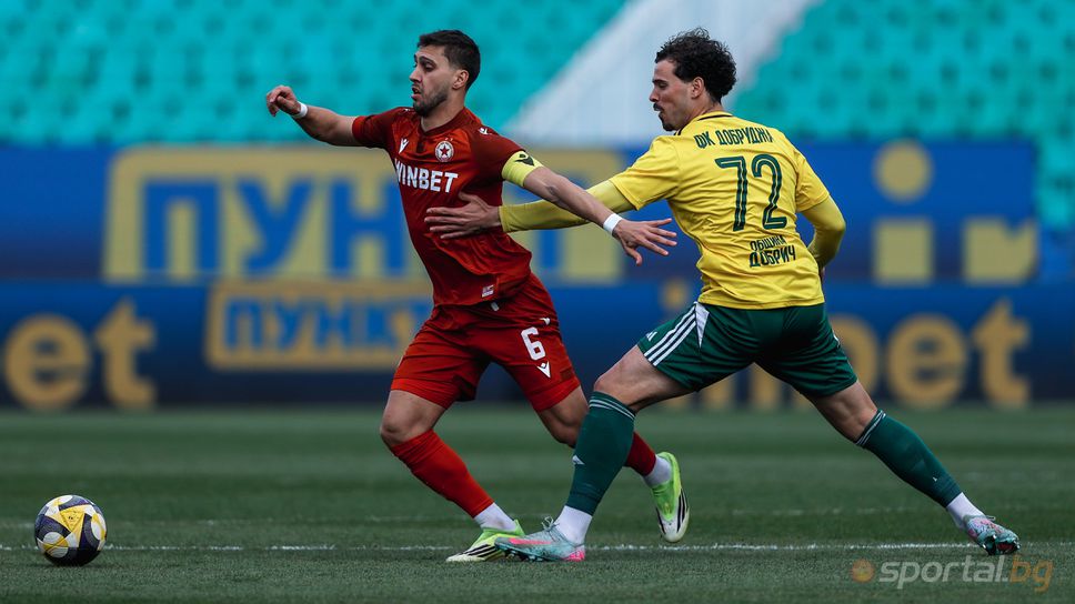 ЦСКА 0:0 Добруджа, "червените" без българин и с трима аржентинци