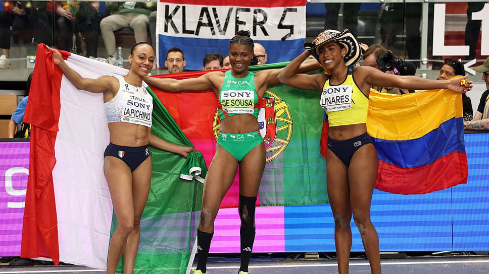 Де Соуса триумфира в скока на дължина  на Световното в Полша