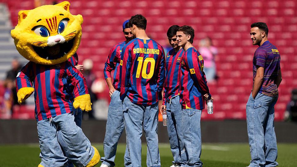 Съставите на Барселона и Райо Валекано, само една промяна в състава на каталунците