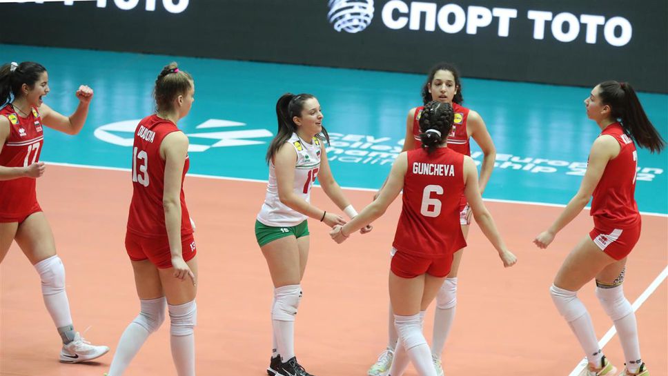 България U17 с втора лесна победа на евроквалификацията в София 🏐