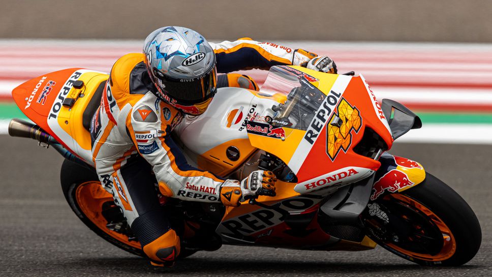 Еспаргаро над всички на наводнената „Портимао“, Маркес начело в общото класирането