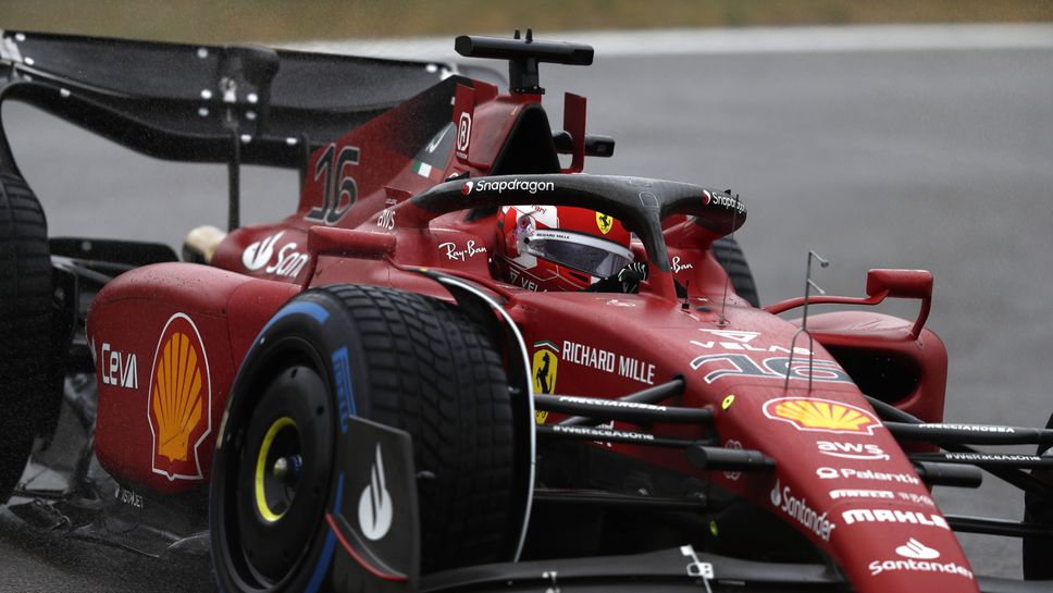 Ферари със сериозен аванс преди квалификацията на „Имола“