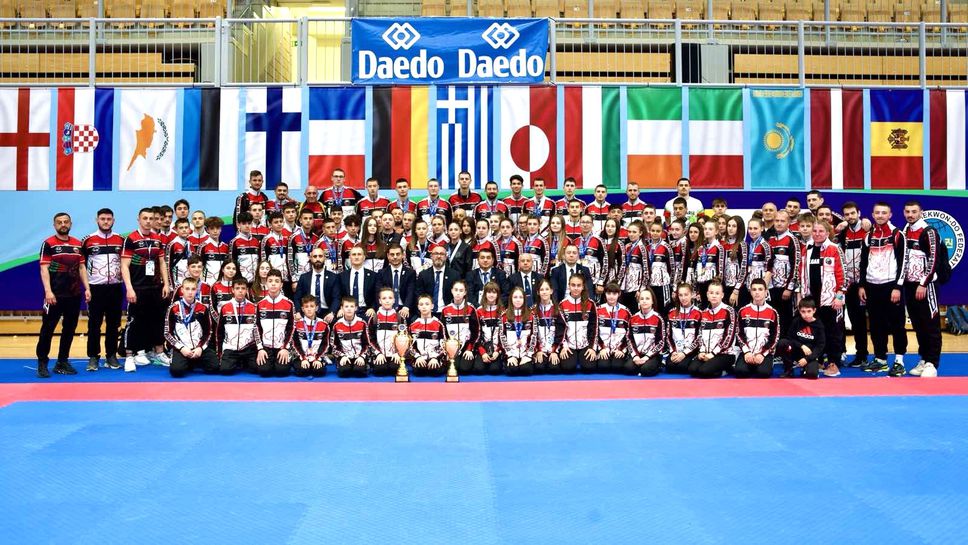 64 медала за българските таекуондисти в стил ITF от Европейско
