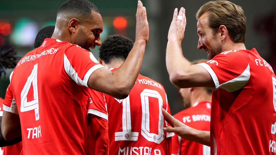 Байер (Леверкузен) 0:1 Байерн (Мюнхен), гол на Хари Кейн