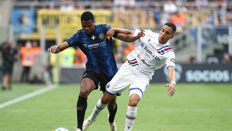  Интер си свърши работата против Сампдория, само че остана с празни ръце 