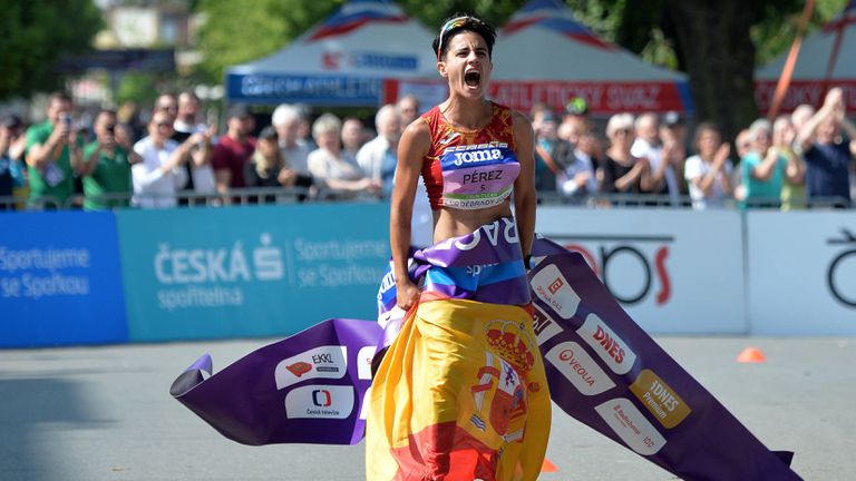 Мария Перес подобри световния рекорд на 35 км състезателно ходене