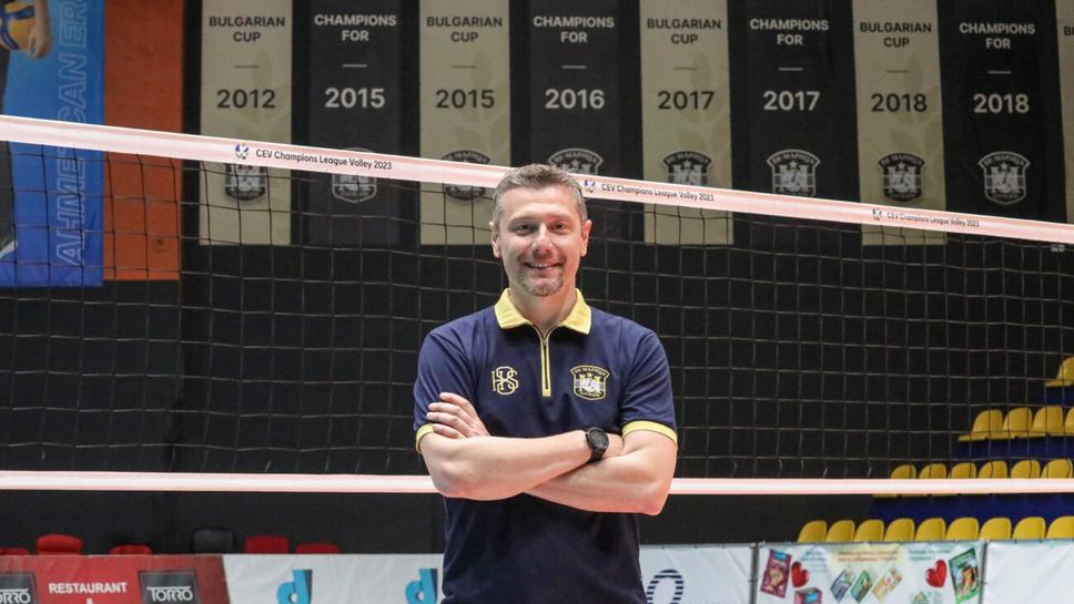 Помощник на Абонданца е новият треньор на шампионките от Марица