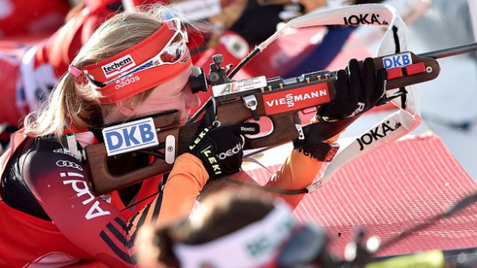 Германия стана световен шампион по биатлон в женската щафета на 4x6 км.