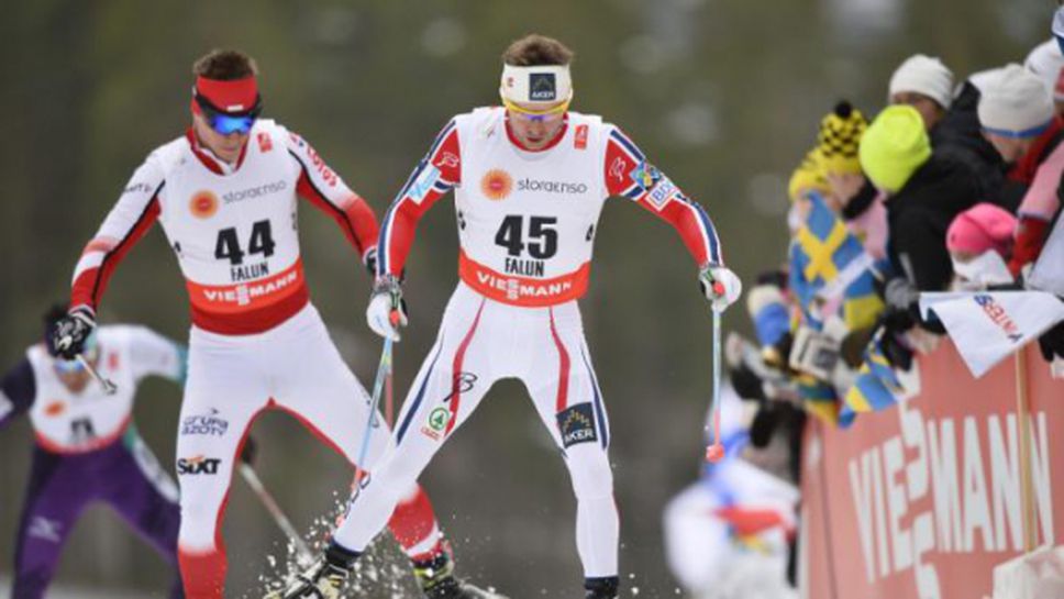Шюр Рьоте спечели драматично масовия старт на 50 км в Осло