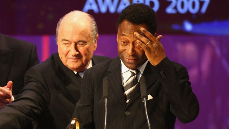 Пеле подкрепя Сеп Блатер за президентския пост на ФИФА