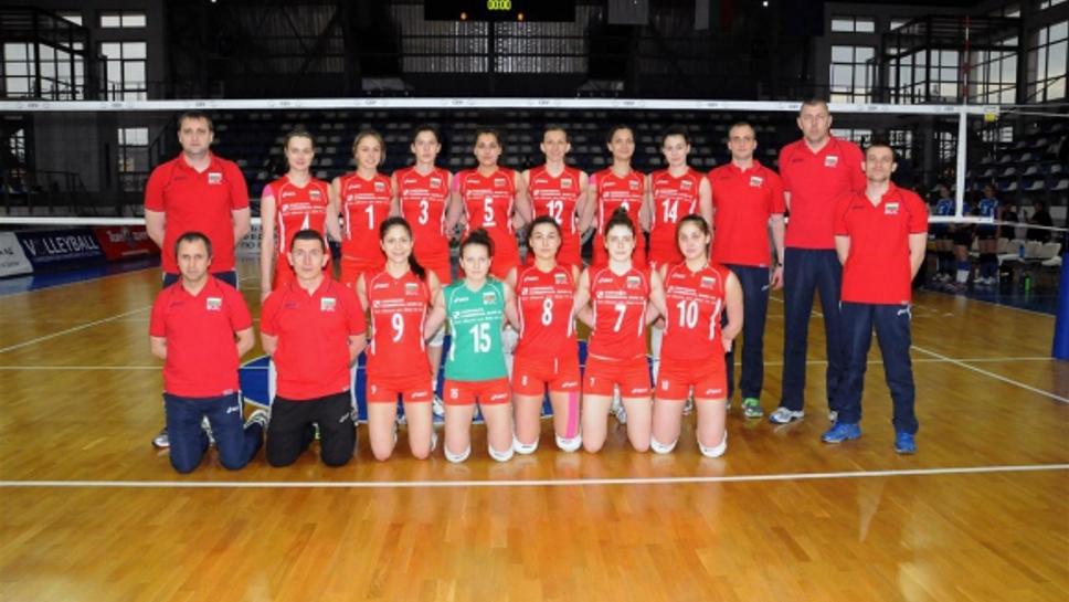 България стартира Евроволей 2015 за девойки срещу Чехия в Пловдив